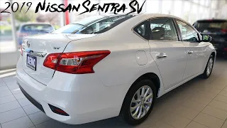 2019 Nissan Sentra SV Exterior and Interior Walk Around