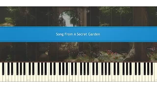 Song from a secret garden - Rolf Lovland (Piano Tutorial)