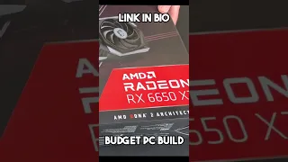 💸 Budget PC Build | Ryzen 5 5600X | RX6650XT | 730€ #shorts