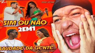 PH REAGE / LUDMILLA  Sim ou Não ft. Veigh / LUDMILLA  Saudade da Gente ft. Caio Luccas  Numanice #03