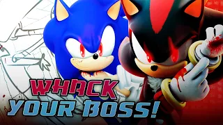 Sonic & Shadow Play Whack Your Boss!? | ABSOLUTELY AMAZING!!