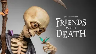 Friends With Death - Jim McKenzie  (Grim Reaper Sculpture)  7,000 Photos Stop Motion