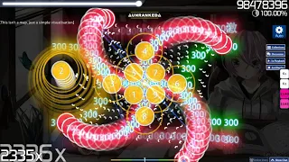 osu!  Knife Party Centipede (impossible map)