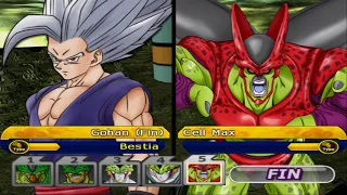 TEAM GOHAN BEAST VS TEAM CELL MAX EN DRAGON BALL Z BUDOKAI TENKAICHI 3 NUEVA ISO MODS DBS GAMEPLAY