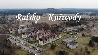 Ralsko - Kuřívody, bývalé sovětské sídliště. ЦГВ. Ральско - Курживади, бывшие советские жилые дома.