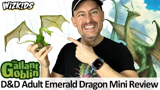 Adult Emerald Dragon - WizKids D&D Icons of the Realms Prepainted Minis