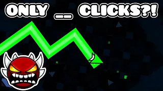 [GD] Sonic Wave with the least clicks!