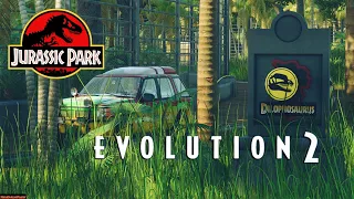 Jurassic Park 1993 Recreation | Jurassic World Evolution 2 Sandbox Park Tour