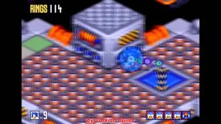 Sonic 3D Blast (Sega Genesis) - (Zone 6 - Gene Gadget Zone)