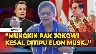 Bahas Tulisan Luhut, Rocky Gerung: Mungkin Pak Jokowi Kesal Ditipu Terus Elon Musk, Kemudian Apple