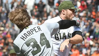 MLB Bryce Harper Fights