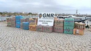 GNR anuncia enormes apreensões de droga em Portugal