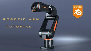Secrets of Robotic Arm Revealed in Blender Tutorial. Part #02