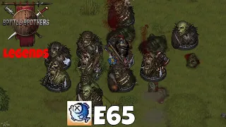 Battle Brothers - E65 Chased Down - Legends Mod Solo Crusader!