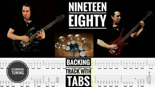 Joe Satriani Nineteen Eighty Backing track in Standard tuning