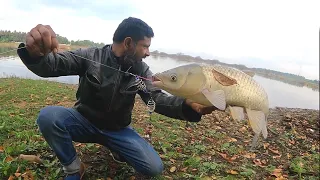 Fish hunting New tricks !! ROHU FISHING TIPS AND TECHNIQUES