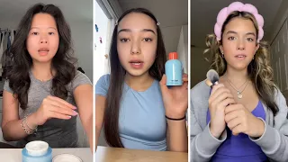 GRWM  ( Get Ready With Me ) Makeup Tutorial Tiktok Compilation ❤️(Skincare, Makeup, Outfits) 145 🥰