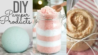 Bath Bombs, Sugar Scrub, & Bath Salts! | DIY Gifts ♡