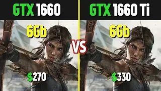 GTX 1660 vs GTX 1660 Ti