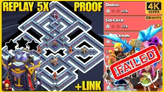 ANTI 2 STAR BASE + 5 REPLAYS TH15 LEGEND BASE WITH LINK | TH15 WAR BASE LINK | TH15 CWL BASE LINK