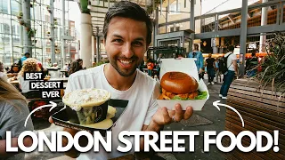 What is London Street Food Like?? | Americans Take on Borough & Greenwich Markets!