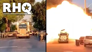 LAPD Set Off Firework Explosion And It Goes HORRIBLY Wrong