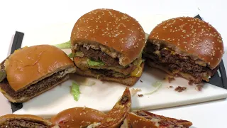 All McDonald's Burgers with two Patties