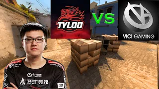 CSGO:POV TYLOO Attacker vs ViCi (23/8) Mirage @Extremesland 2019 Asia finals