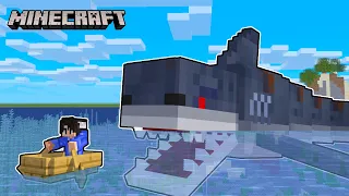 Haunted by MEGALODON in Minecraft