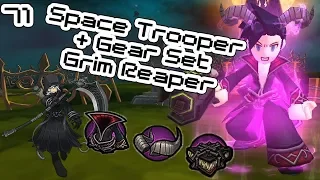 Indonesia Lost Saga - Space Trooper + Gear Set Grim Reaper