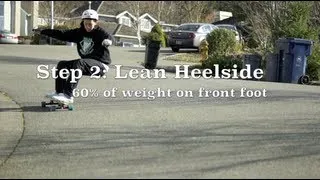 How to stand up slide on a longboard