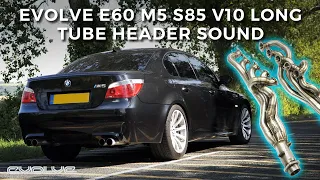 E60 M5 V10 - Evolve Headers + Modified Exhaust Sound