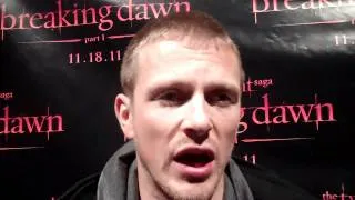 Interview with Charlie Bewley as Demetri, From Twilight Saga: Breaking Dawn