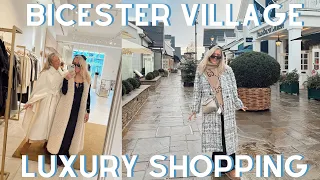 Luxury Christmas Shopping Bicester Village With The Girls! Come Luxury Shopping - YSL, Gucci, Dior