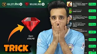 Unlimited Gems Trick !! How To Get Millions Of Gems For Free ? (Part 1)