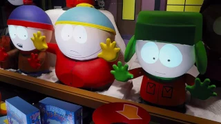 Barney's Holiday Windows, South Park and Love Boat, December 2016 in 2k