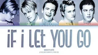 Westlife - If I Let You Go (Color Coded Lyrics)