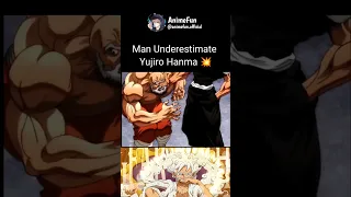 Man Underestimate Yujiro Hanma 💥 || #shorts #anime #bakithegrappler #baki #yujirohanma #viral