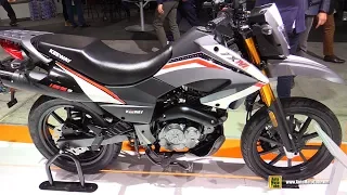 2018 Keeway TXM 125 - Walkaround - 2017 EICMA Milan Motorcycle Exhibition