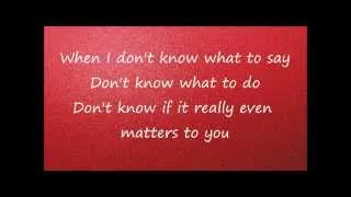 It Matters To Me Live Piano Version By Faith Hill *Lyric Video*