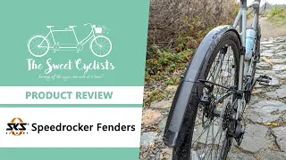 SKS Speedrocker Bike Fender Set Review - feat. Clip-on Design + Mudguard + 42mm Wide Tires