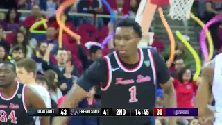 NCAAB 2018 Utah State at Fresno State   2nd Half