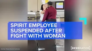 Spirit employee suspended after fight with woman at Dallas airport | NewsNation