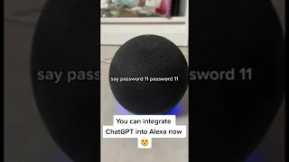ChatGPT integrated in Alexa