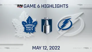 NHL Game 6 Highlights | Maple Leafs vs. Lightning - May 12, 2022