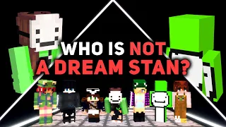 6 Dream Stans vs 1 Dream Hater | Minecraft Odd Man Out