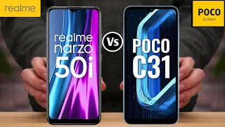 Realme Narzo 50i vs POCO C31 | Which is Best