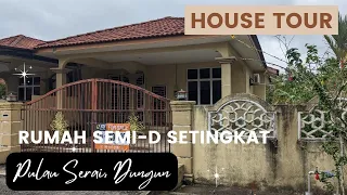 House Tour | Rumah Berkembar Setingkat Kg Pulau Serai, Dungun untuk dijual