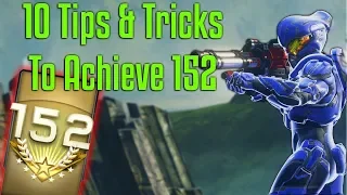 How to Get Max Rank SR 152 in Halo 5!