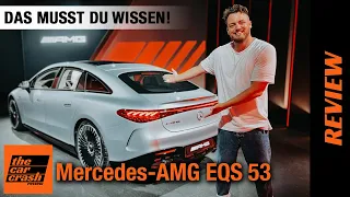 Mercedes AMG EQS 53 (2022) So GUT ist die elektrische S-Klasse von AMG! Review | Motoren | Preis